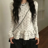 Kawaii Y2K Japanese-style long sleeve T-shirt for women by HSF Marketplace