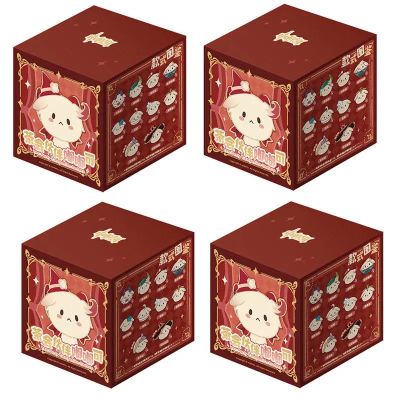Genshin Impact Dodoco plush keychain blind box by HSF Marketplace, featuring Klee’s tea party companion collectible