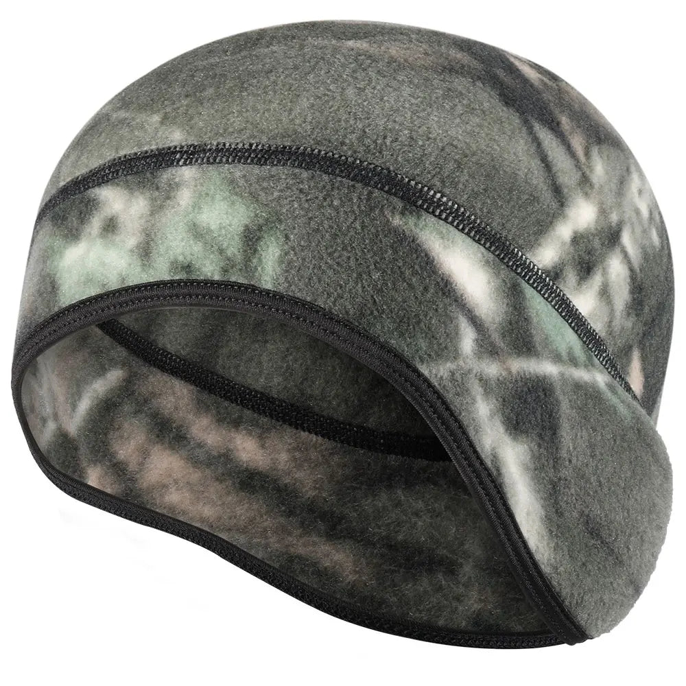 Women's HSF Marketplace winter fleece beanie hat with ear-covering design for skiing and snowboarding