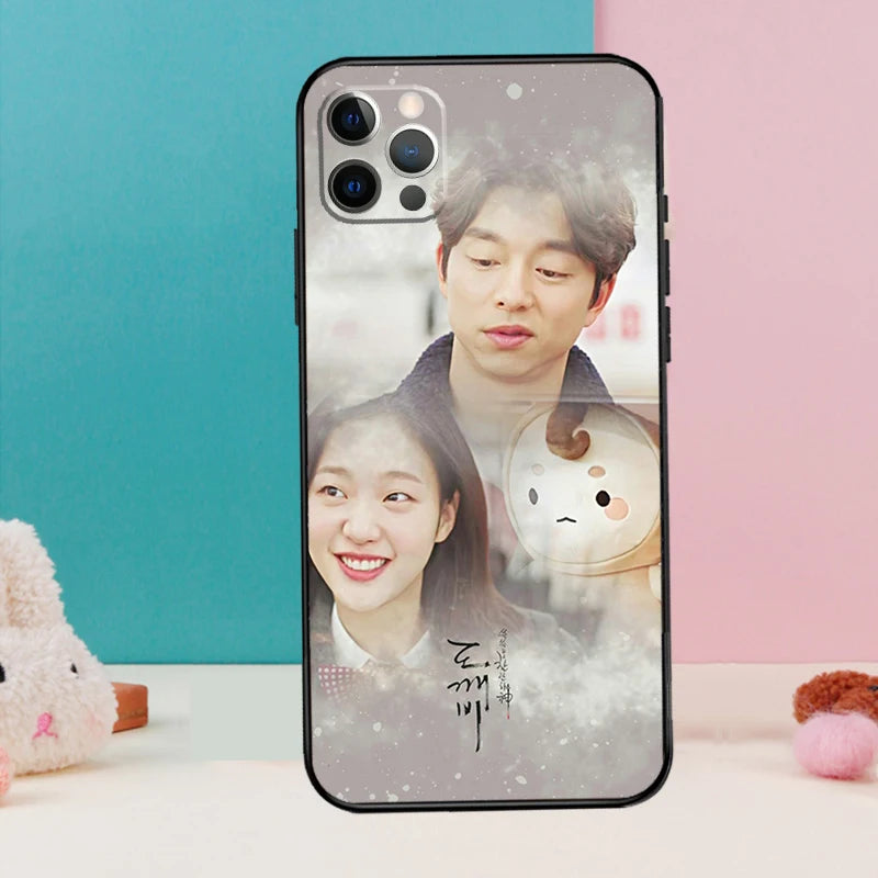 Gong Yoo Goblin phone case for iPhone 16, 15, 14, 13, and 12 models by HSF Marketplace