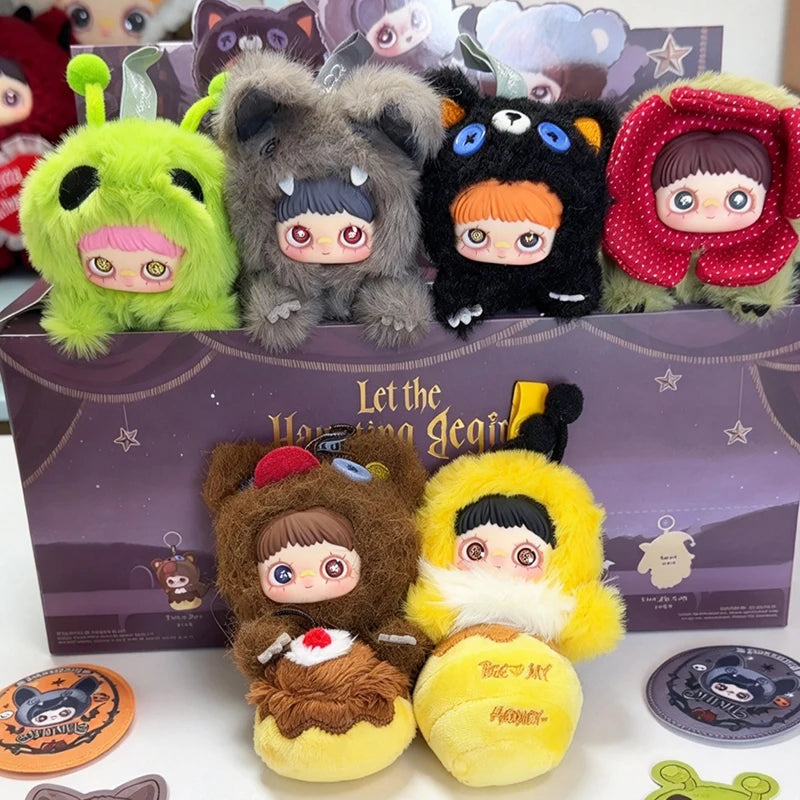 Maymei Let the Haunting Begin blind box vinyl plush keychain Halloween anime figure pendant