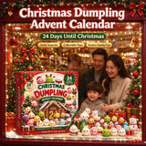 HSF Marketplace 2026 dumpling squishy advent calendar with 24 mini squishy figures for holiday countdown
