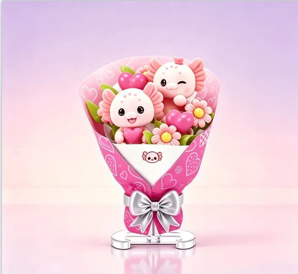 ZURU Fingertip collectible bouquet mini blind box surprise ball figurine table display ornament set