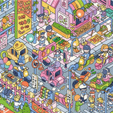 Kawaii 3D city scenery stickers for DIY decor and gifts by HSF Marketplace
