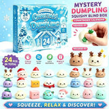 2026 Christmas Advent Calendar dumpling squishy fidget sensory toy mystery gift box by HSF Marketplace