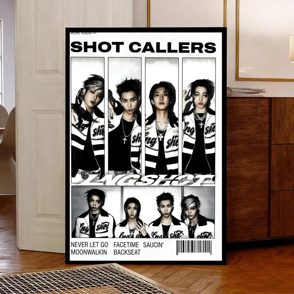 Kpop LNGSHOT poster by HSF Marketplace for stylish wall decor in any room
