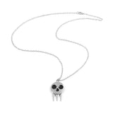 Comic Peripherals SOUL EATER Death the Kid skull necklace, horror-style jewelry featuring a detailed souvenir prop design.