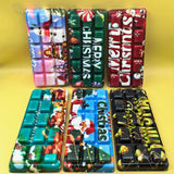 2026  Christmas Style Large Slab Chocolate Squishy PU Slow Rebound Multicolor Stress Relief Toy Wholesale Christmas Squish