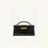 Elegant JW PEI crocodile pattern handbag with a new high-end style, versatile for women as a handbag or crossbody bag.