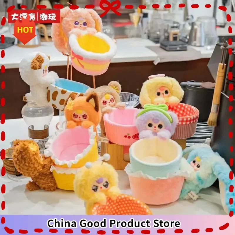 Baby Three vinyl plush blind box pen holder and three storage basket ornament by HSF Marketplace