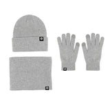 Women's winter beanie hat, gloves and snood scarf set by HSF Marketplace