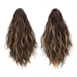 Cute curly clip-in ponytail extension, easy-to-wear hairpiece for everyday styling