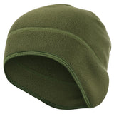 Women's HSF Marketplace winter fleece beanie hat with ear-covering design for skiing and snowboarding