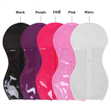 Wig Storage Portable Wig Bags Storage With Hanger Hair Extension Holder For Styling Wig Storage Bags Wig For Home & Travel