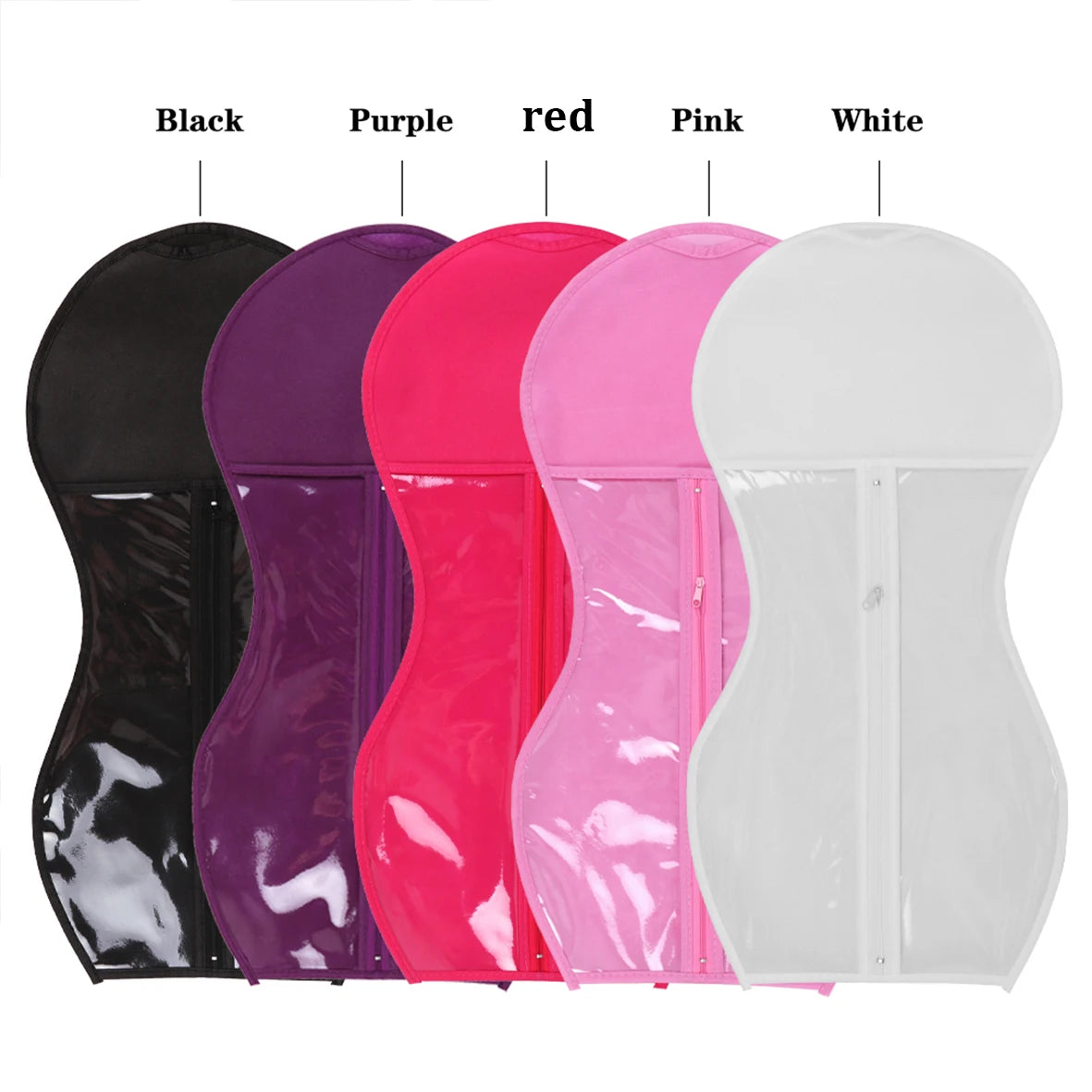 Wig Storage Portable Wig Bags Storage With Hanger Hair Extension Holder For Styling Wig Storage Bags Wig For Home & Travel