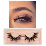 3D mink false eyelashes for a soft, natural look, reusable eyelash extensions by HSF Marketplace
