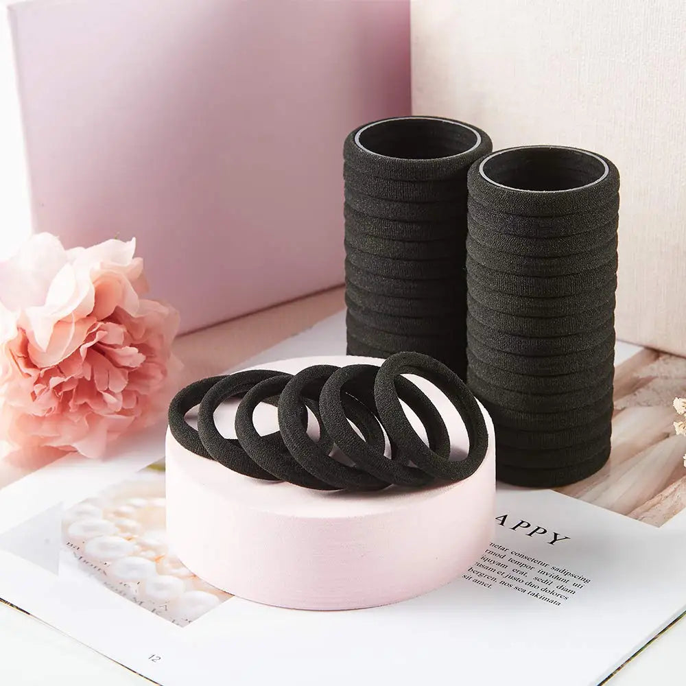 20/50/100pcs Kids Elastic Hair Bands Girls 3.8CM Sweets Scrunchie Rubber Band Hair Ties Clips Headband Hair Accessories