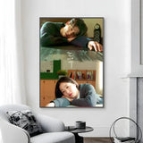 Korean drama Goblin poster canvas art featuring K-Culture design for home decor by HSF Marketplace