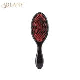Harsany boar bristle hair brush and massage comb, HSF Marketplace hair styling tool for hair beauty and salon use.