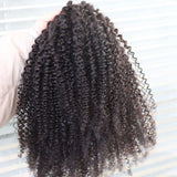 HSF Marketplace virgin human hair drawstring ponytail with afro kinky curly texture for Black women