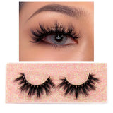 FOXESJI Lashes 3D Mink Eyelashes Natural Long Fluffy Dramatic Strip Eye Lashes Eyelash Extension Soft False Eyelashes Makeup