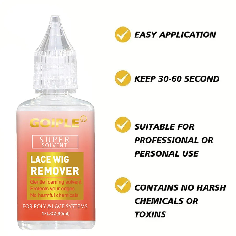 Wig Styling Glue,Hair Wax Stick or Lace Wigs Adhesive Waterproof Bonding for Toupee Front Remover Smooth Solid Wax or Accessory