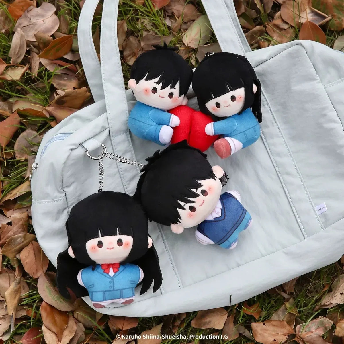 Kimi Ni Todoke Sawako plush pendant blind box key chain collectible figure, anime character accessory