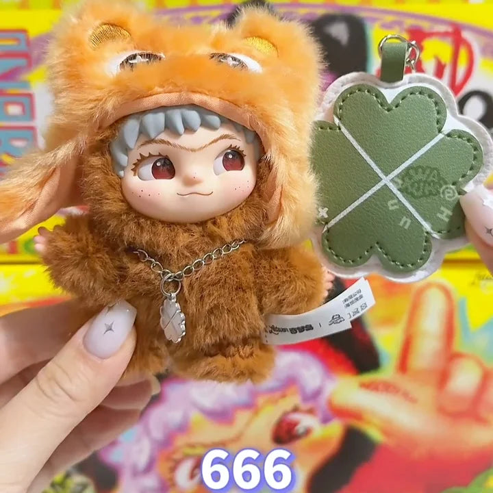 Wakuku On A Roll V3 blind box vinyl plush pendant doll collectible figure by HSF Marketplace