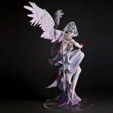 28cm Nagisa Kaworu anime figure with wings, PVC collectible model doll for desktop decoration