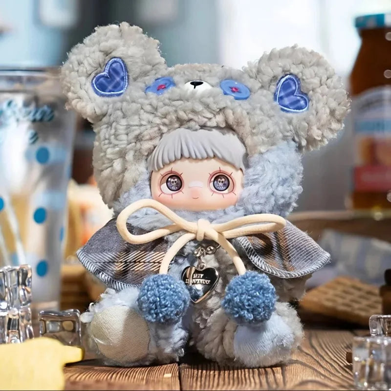 Maymei Tiny Bear Cookie Series blind box mystery box collectible plush figure desktop ornament toy