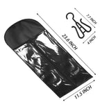 1Set/2sets Wig Storage Bag With Hanger Hair Bags With Plastic Hanger For Virgin Hair Wig Organizer Hangers For Multiple Wigs