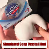 HSF squishy soap ball stress relief toy for anxiety and decompression, soft sensory squeeze ball