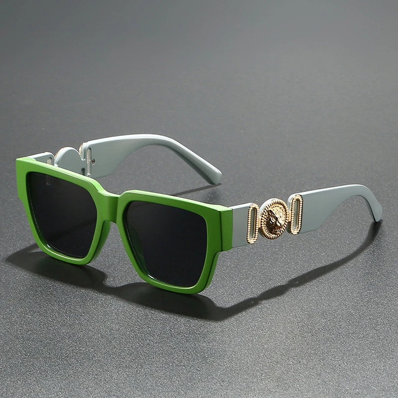 Luxury vintage square sunglasses for men and women, 2026 style by HSF Marketplace