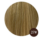 7-piece clip-in human hair extensions, natural straight Remy hair weft in 12–26 inch lengths by HSF Marketplace