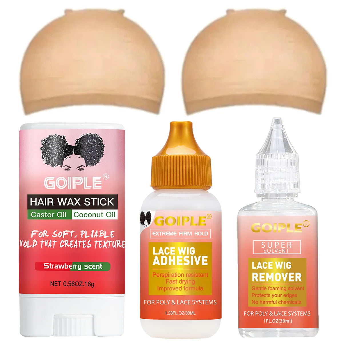 Wig Styling Glue,Hair Wax Stick or Lace Wigs Adhesive Waterproof Bonding for Toupee Front Remover Smooth Solid Wax or Accessory