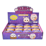 2026 new Decompression toy glitter colored bun shaped venting ball, dumping bun squeezing decompression ball