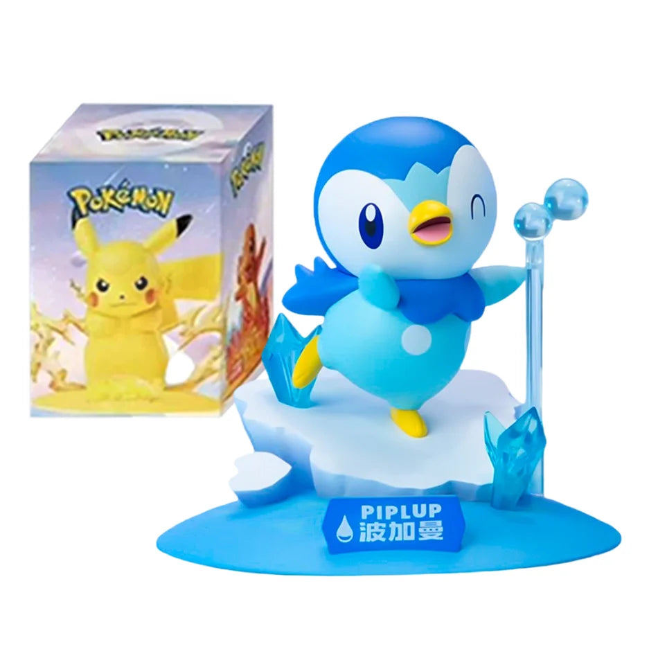 12-pattern Pokémon action dolls blind box featuring Pikachu collectible figure for desktop decoration by HSF Marketplace