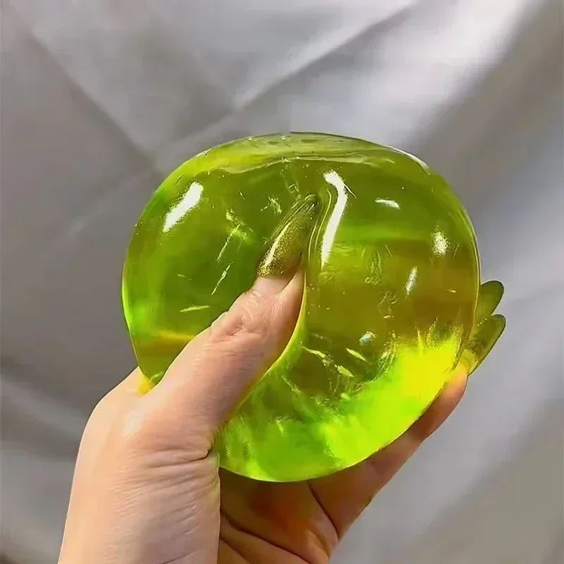 2026 New Model NeeDoh Fuzz Ball Wonder Waves Sensory Squeeze Toy Textured Stress Relief Fidget Ball for Adults Toy