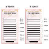 Arison 3D-6D W-Shape false eyelash extensions for creating volume fans