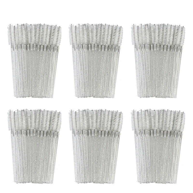 50-piece HSF Marketplace eyelash brush set for false eyelash extensions and makeup application