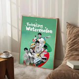 Twinkling Watermelon Korean TV show poster, K-culture wall decor by HSF Marketplace