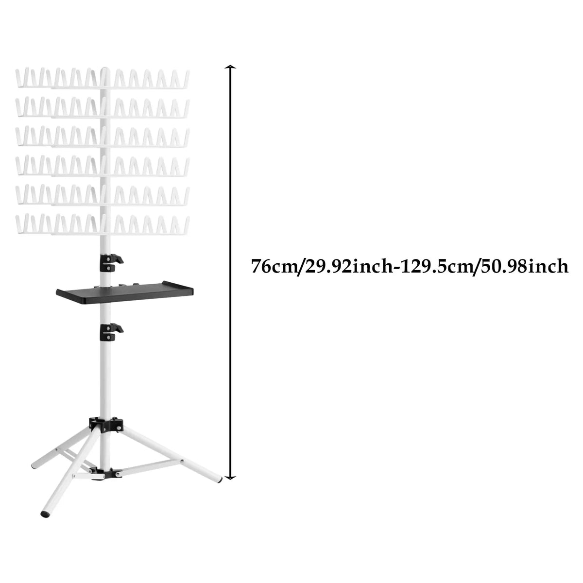 Hair Braiding Rack 2 Sided Hair Racks for Braiders Standing Height Adjustable Braid Rack Hair Extension Holder for Salon Home