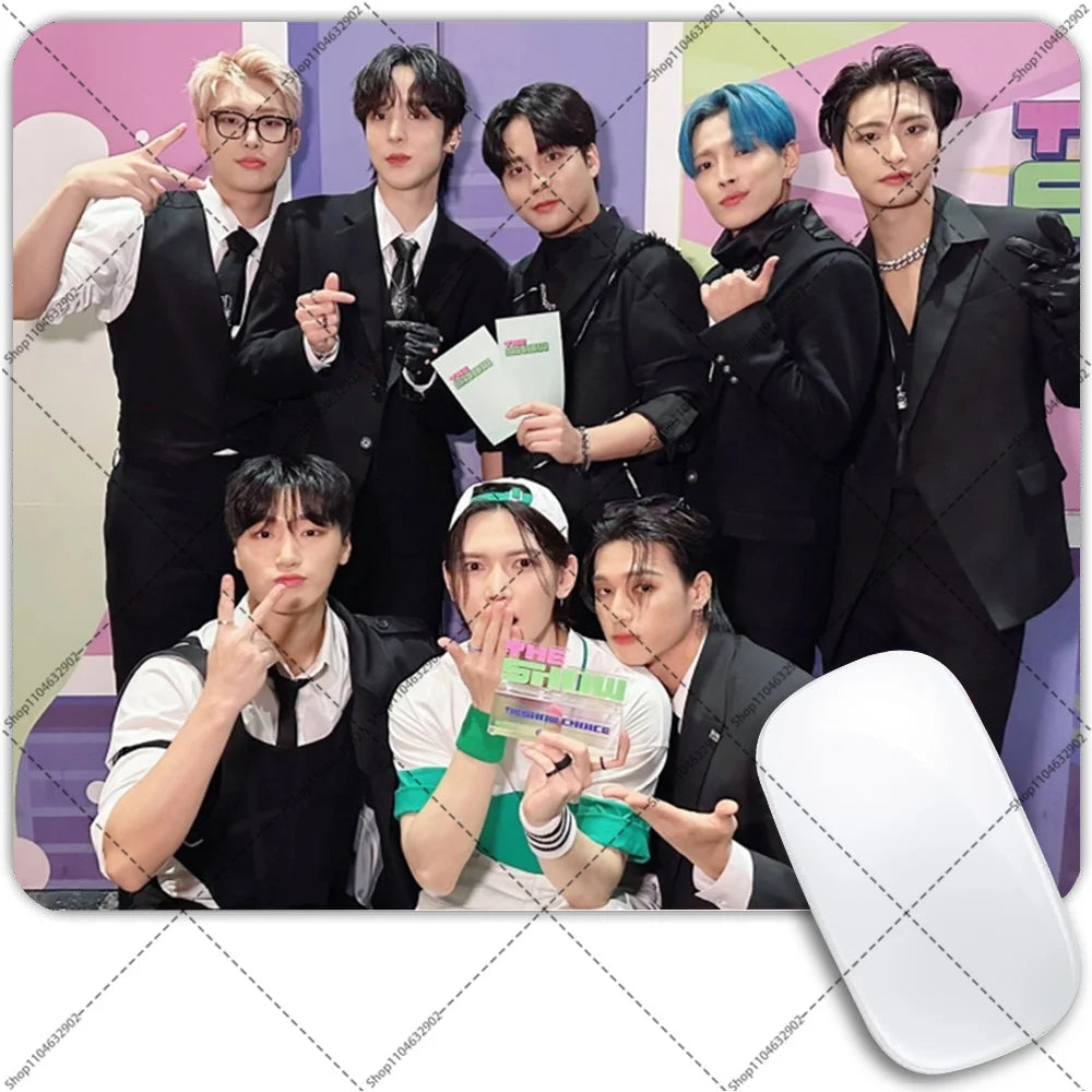 ATEEZ anti-skid mouse pad with wrist protector for K-culture fans