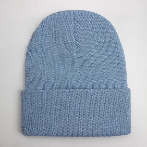 Women's HSF Soft Knitted Winter Beanie Hat in assorted colors