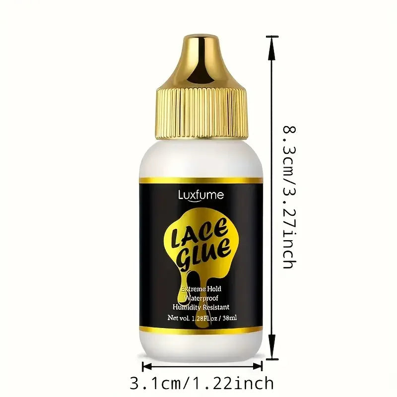 38ml/150ml Lace Glue Gel for Wig Stalling,Waterproof Wig Hair Adhesive,Unisex Durable Adhesive for Hair Accessories For All Hair