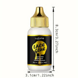 38ml/150ml Lace Glue Gel for Wig Stalling,Waterproof Wig Hair Adhesive,Unisex Durable Adhesive for Hair Accessories For All Hair