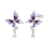 Orstarry S925 sterling silver 18k gold classic knot stud earrings for women, close-up view