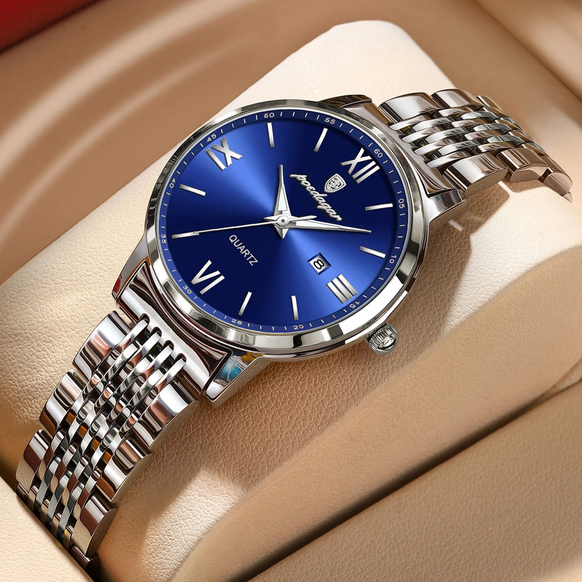 POEDAGAR Exquisite Woman Watch Waterproof Luminous Date Ladies Watch High Quality Stainless Steel Elegant Women's Quartz Watches