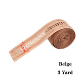 1Yards Silicone Anti Slip Mesh Elastic Band Wig Making Supplies Non-Slip Gripper Elastic For Wig Sewing Stretchable Horizontally