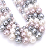 Natural freshwater shell pearls for jewelry making beads, hair styling tool by HSF Marketplace